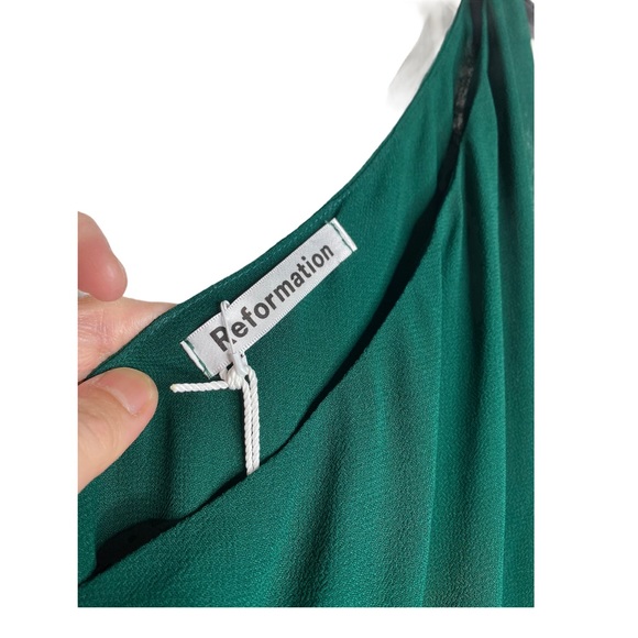 NWT Reformation Evelyn One Shoulder Gown 4 - Picture 9 of 16